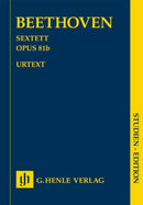 Beethoven: Sextet in F Major Op 81b Study Score