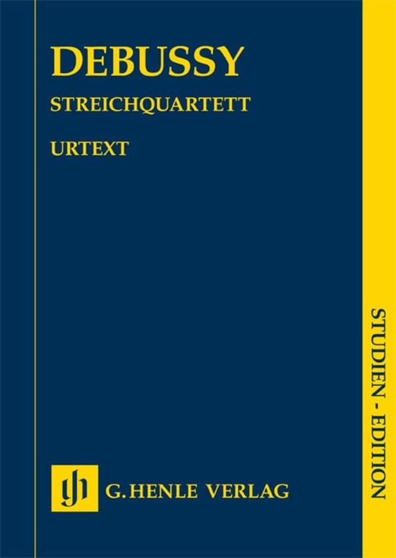 Debussy: String Quartet Study Score