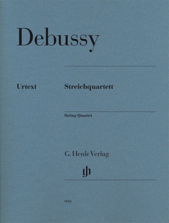 Debussy: String Quartet Score & Parts