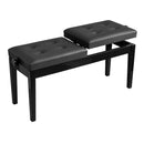 Hemingway Dual-Adjustable Wooden Piano Bench