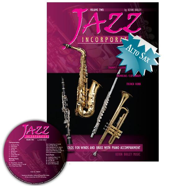Jazz Incorporated Alto Sax Vol. 2 Book/CD