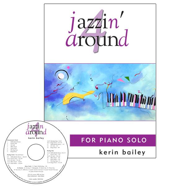 Jazzin Around Book 4 Piano Book/CD