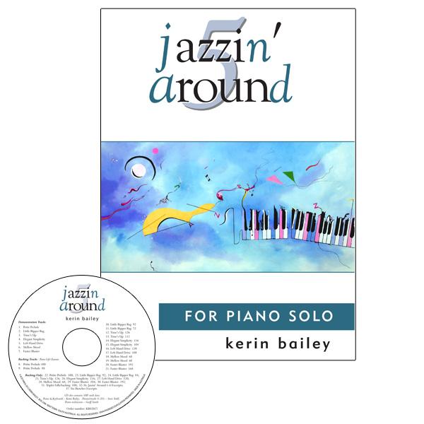 Jazzin Around Book 5 Piano Book/CD