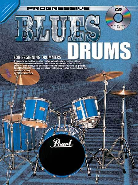 Progressive Blues Drums Bk/CD