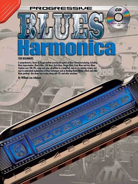 Progressive Blues Harmonica Bk/CD
