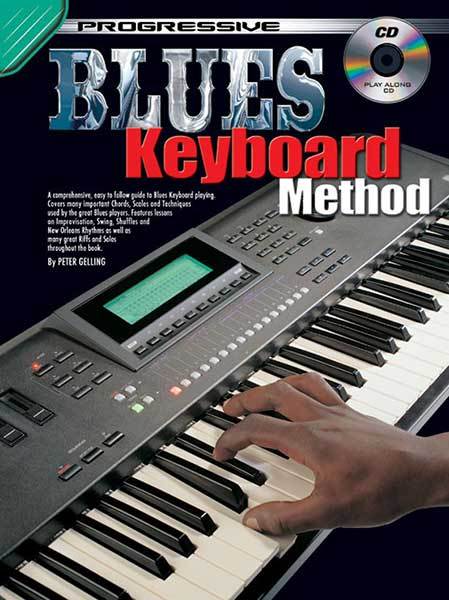 Progressive Blues Keyboard Method Bk/CD