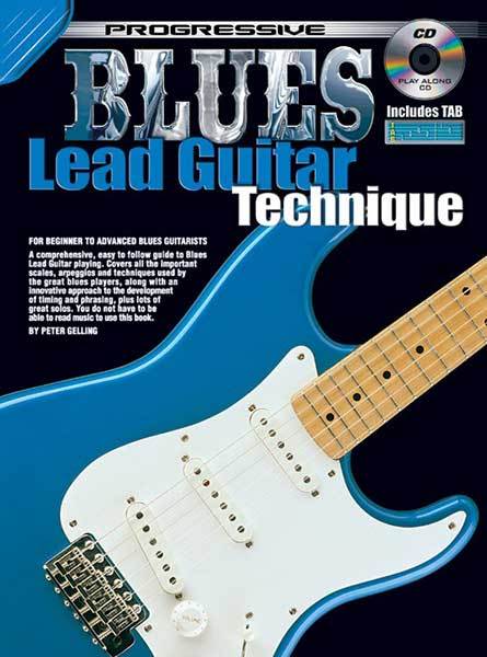 Progressive Blues Lead Guitar Technique Bk/CD