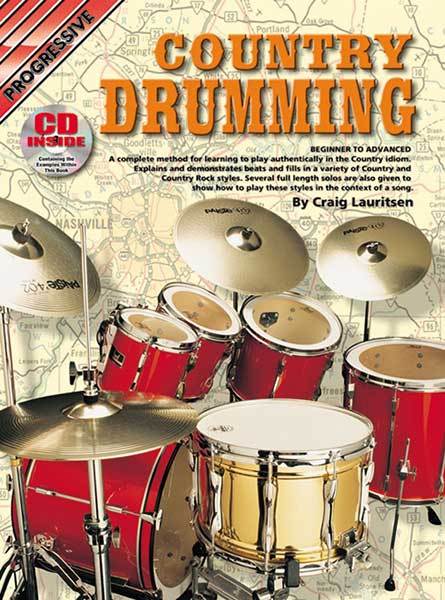 Progressive Country Drumming Bk/CD