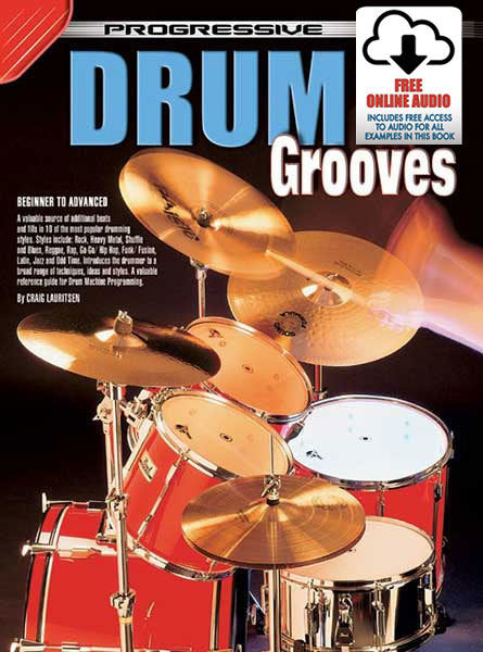 Progressive Drum Grooves Book/OA