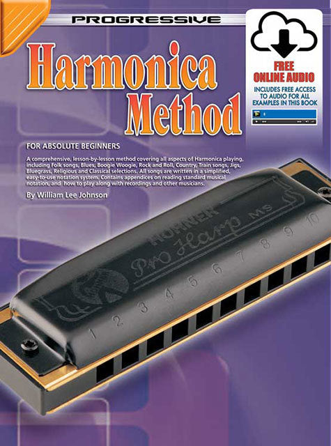 Progressive Harmonica Method Book/OA