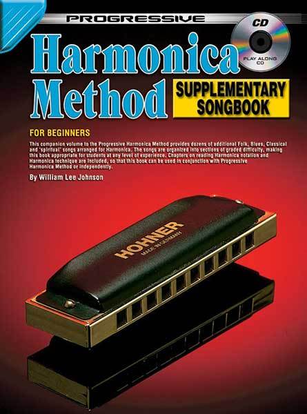 Progressive Harmonica Method Song Book Bk/CD