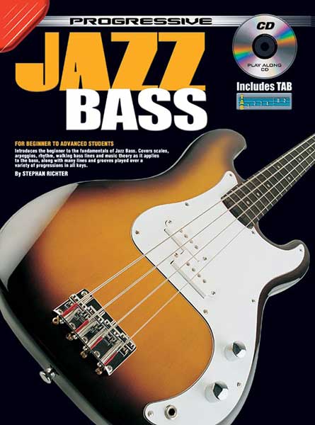 Progressive Jazz Bass Bk/CD