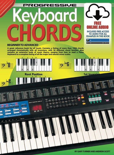 Progressive Keyboard Chords Book/OA