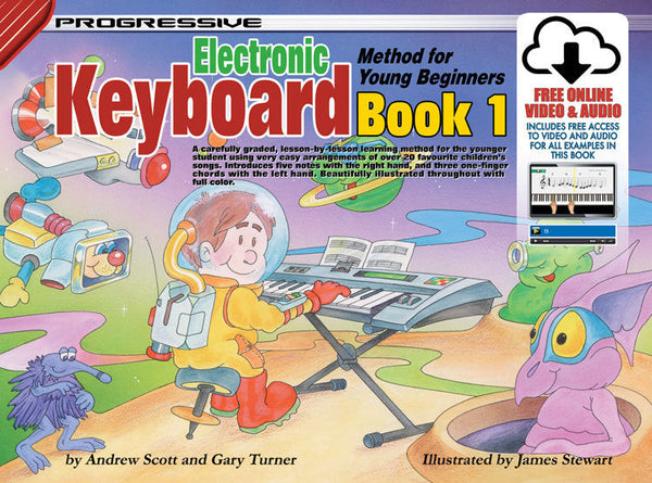 Progressive Keyboard Method for Young Beginners Book 1
