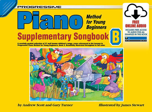 Progressive Piano Method for Young Beginners Supplementary Songbook B