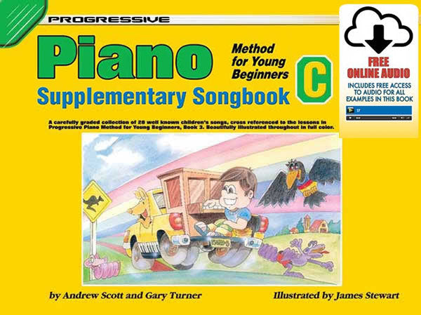 Progressive Piano Method for Young Beginners Supplementary Songbook C
