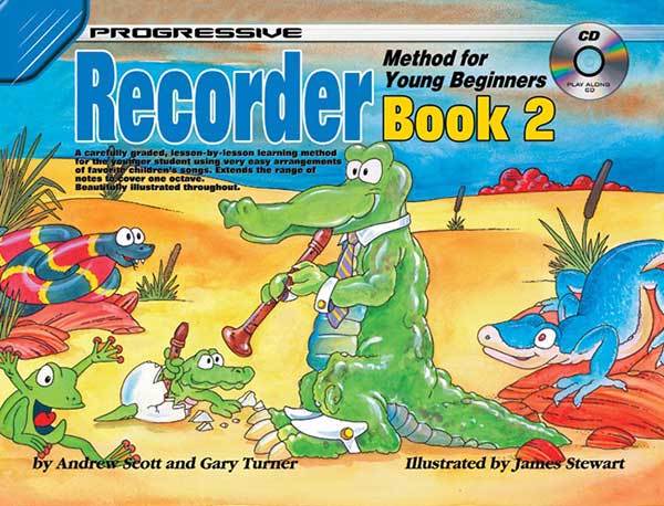 Progressive Recorder Method for Young Beginners Book 2