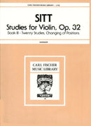 Sitt: 100 Studies, Op. 32 - Part 3