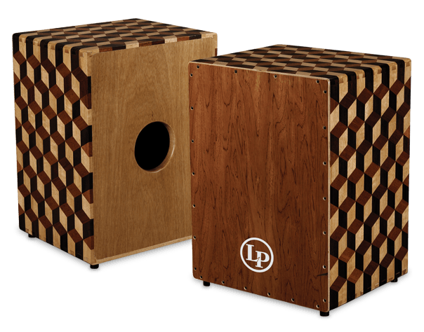 LP Peruvian Solid Wood Brick Cajon with Bag