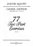 Kodaly: 77 Two-Part Exercises