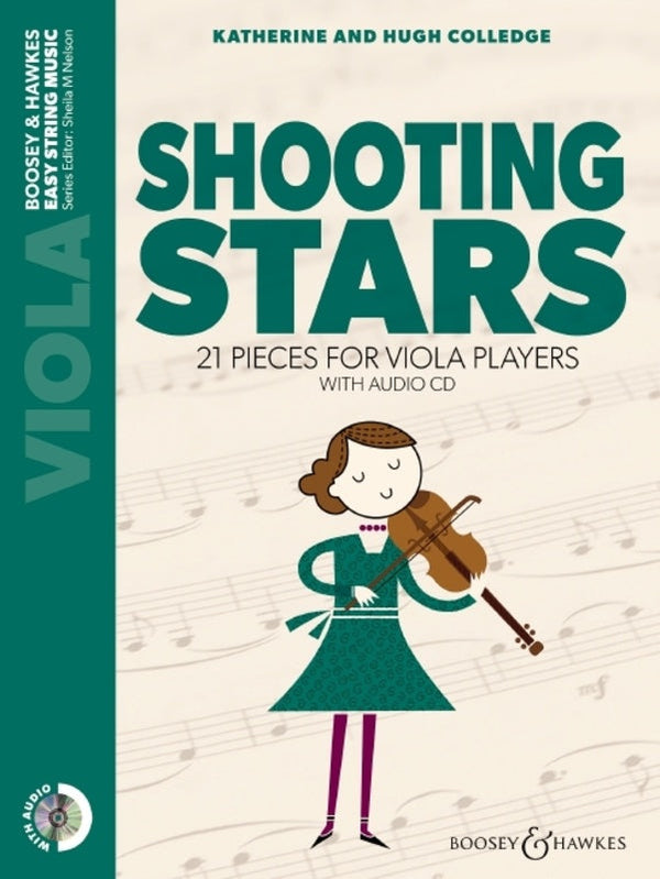 Shooting Stars: 21 Pieces for Viola Players with Audio CD