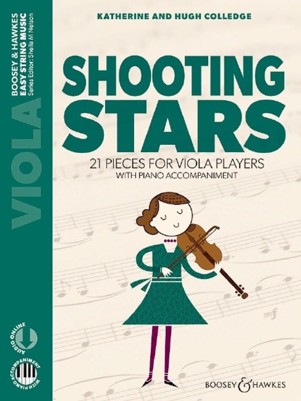 Shooting Stars: 21 Pieces for Viola Players with Piano Acc.
