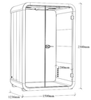 Movable Silence Booth