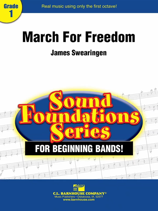 March for Freedom - arr. James Swearingen (Grade 1)