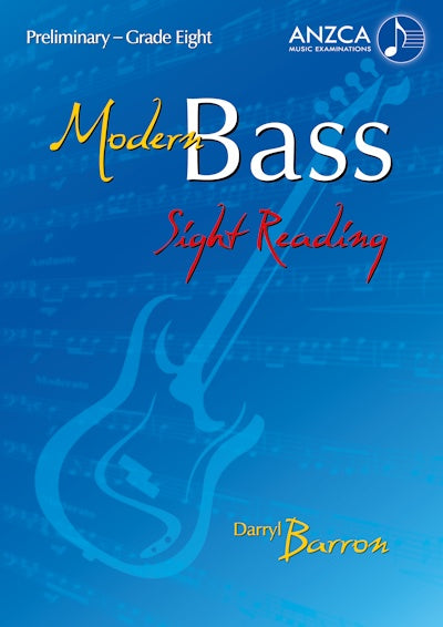 ANZCA Sight Reading - Modern Bass (All Grades)