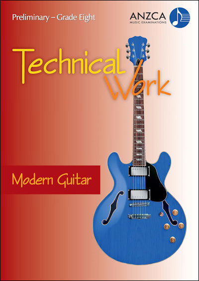 ANZCA Technical Work - Modern Guitar