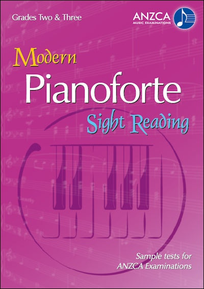 ANZCA Sight Reading - Modern Pianoforte, Grades 2 & 3
