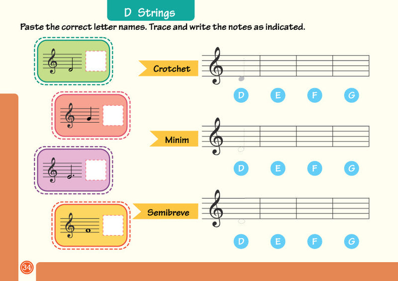 Music Theory for Young Violinists, Book 1