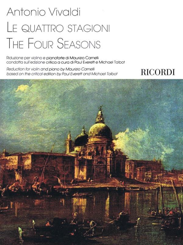 Vivaldi: The Four Seasons, Op. 8 - for Violin & Piano