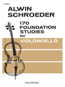 Schroeder: 170 Foundation Studies for Violoncello, Volume 2