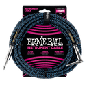 Ernie Ball Braided Straight/Angle Instrument Cable