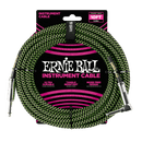 Ernie Ball Braided Straight/Angle Instrument Cable
