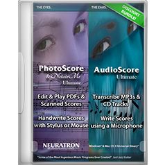 PhotoScore, NotateMe & AudioScore Ultimate
