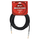 Carson Rocklines Noiseless Guitar Cable, Black