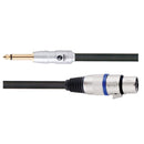 Carson Rocklines Microphone Cable, XLR - Jack