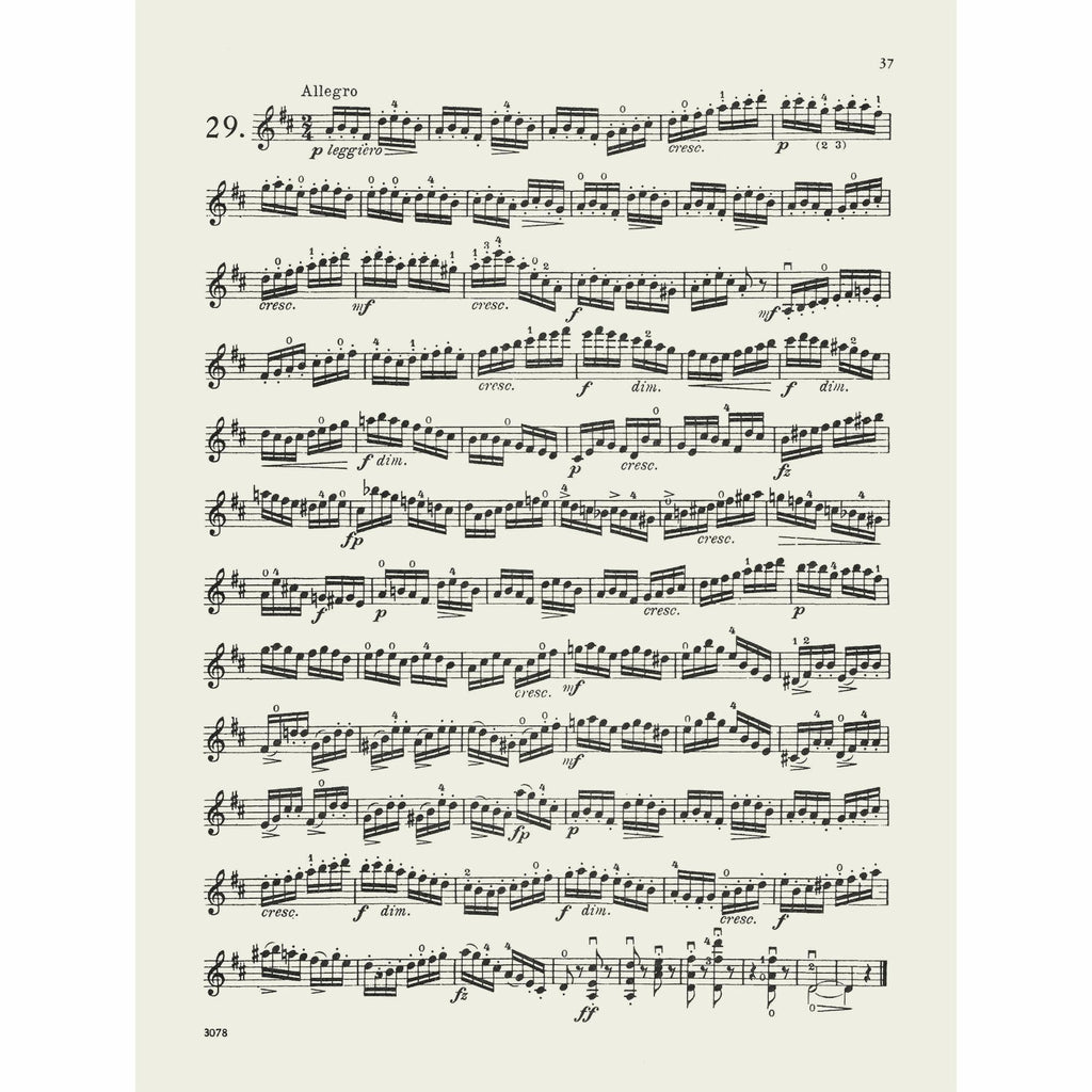 36 Studi Elementari E Progressivi Op. 20 - Spartito Completo Per Strumentisti - Foto 13