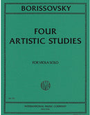 Borissovsky: Four Artistic Studies for Viola