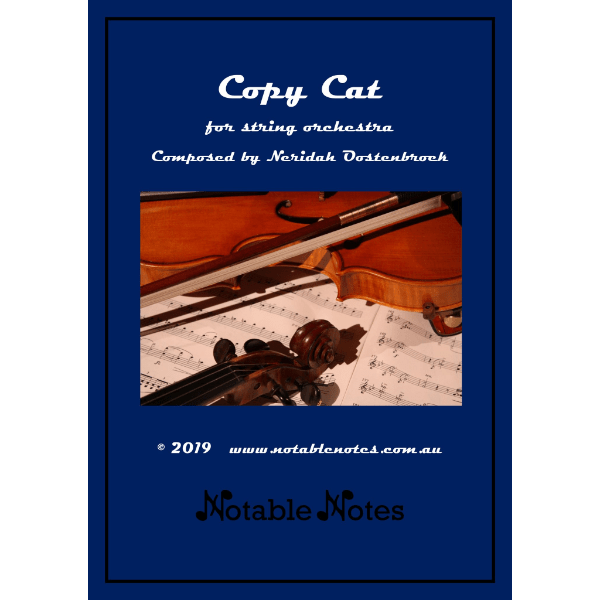 Copy Cats - arr. Neridah Oostenbroek