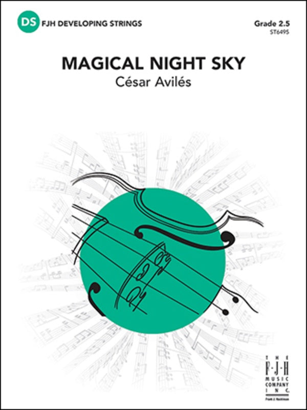 Magical Night Sky - arr. Cesar Aviles (Grade 2.5)