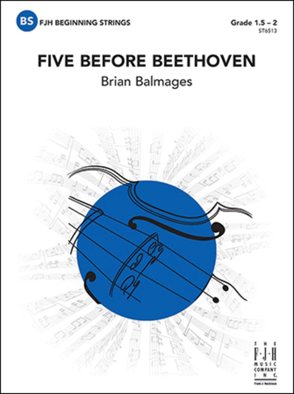 Five Before Beethoven - arr. Brian Balmages (Grade 1.5)