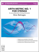Arith-Metric No. 1 for Strings - arr. Brian Balmages (String Orchestra Grade 3)