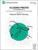 Allegro Presto from Symphony No. 2 - arr. Deborah Baker Monday (String Orchestra Grade 2.5-3)