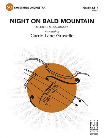 Night on Bald Mountain - arr. Carrie Lane Gruselle (Grade 3.5-4)