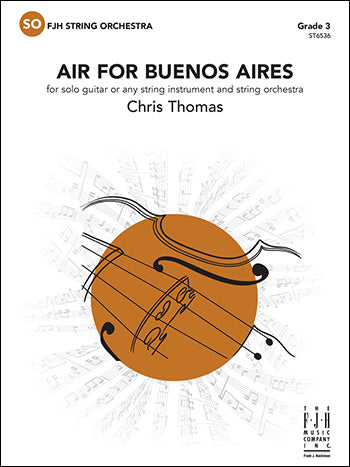 Air for Buenos Aires - arr. Chris Thomas (Grade 3)