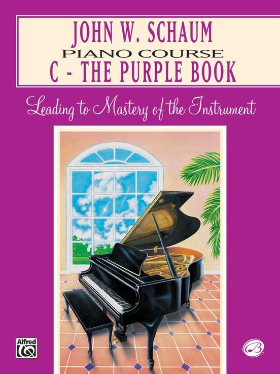 Schaum Piano Course, C - The Purple Book