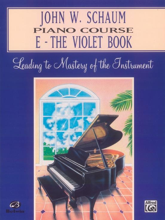 Schaum Piano Course, E - The Violet Book